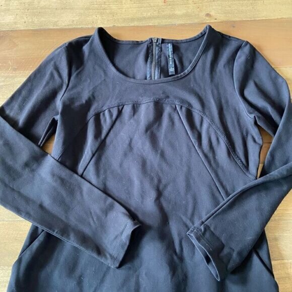 W118 by Walter Baker Long Sleeve Black Dress - Large - Picture 3 of 7